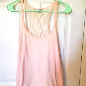American Eagle mesh backed tank